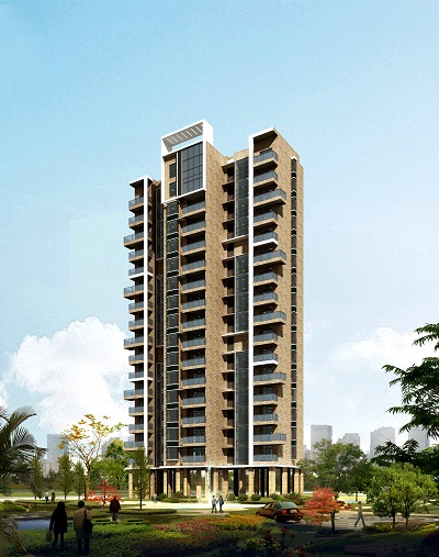 隨州錦繡大地單體效果圖