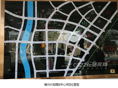 隨州大地國際中心項目進展圖